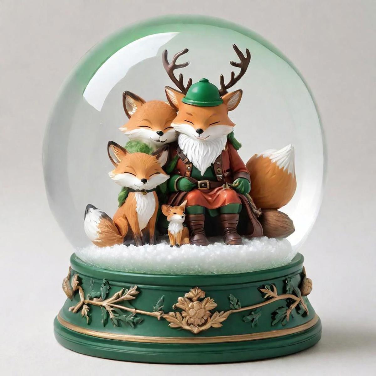 Snow Globes for SDXL image by deadlock