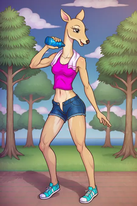 Roe Deer Ulya (Rosa Khutor, original design)