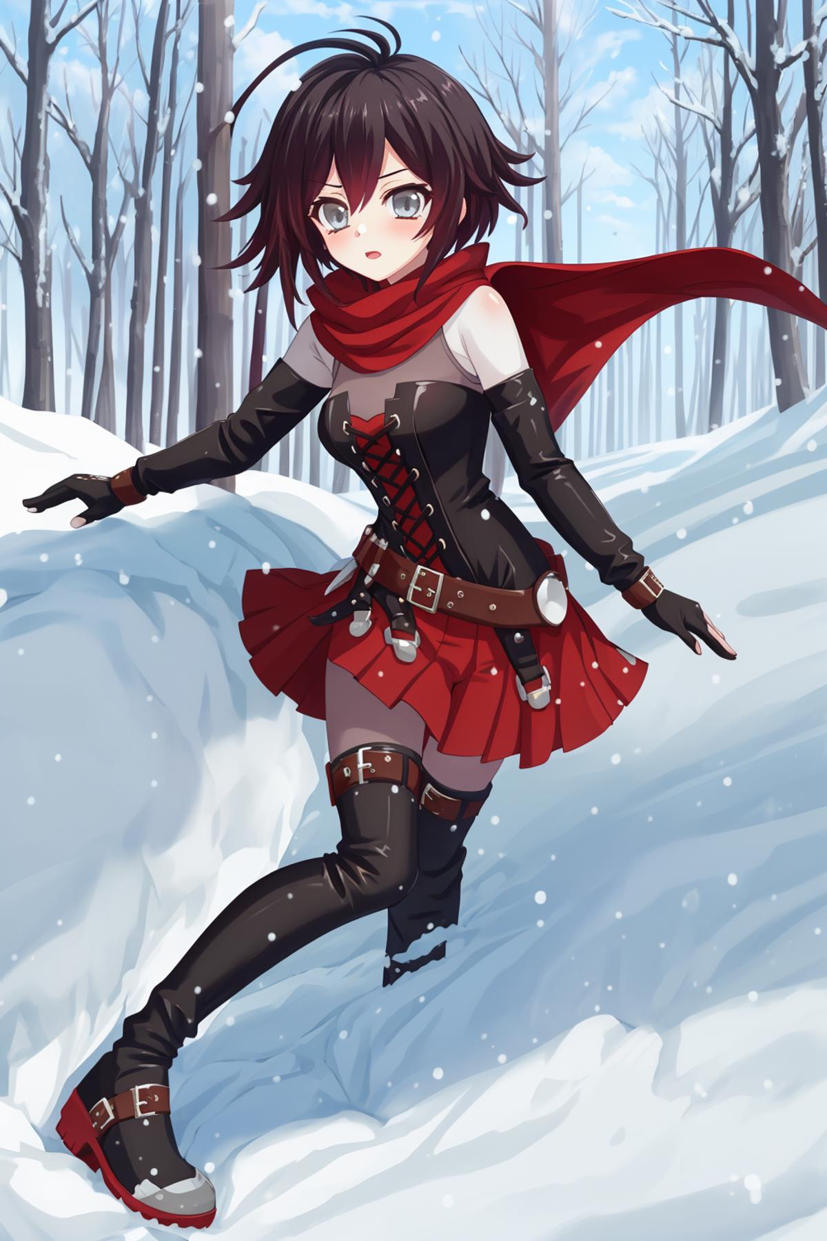 Ruby Rose Atlas Arc (RWBY) image by badeggsanjam