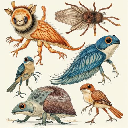 style of Biological illustration