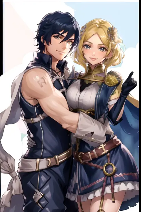 Chrom x Lianna (Fire Emblem)