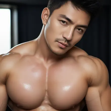 Asian Handsome Man
