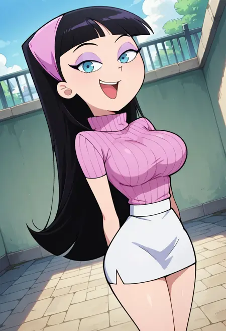 Trixie Tang adult (Illustrious) - Fairly Odd Parents style