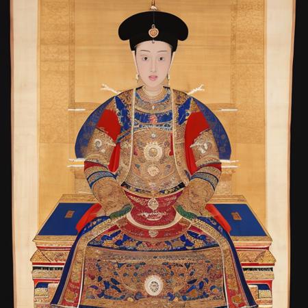 (high quality:1.2),1woman,Emperor,haungdi, <lora:huangdi:1>