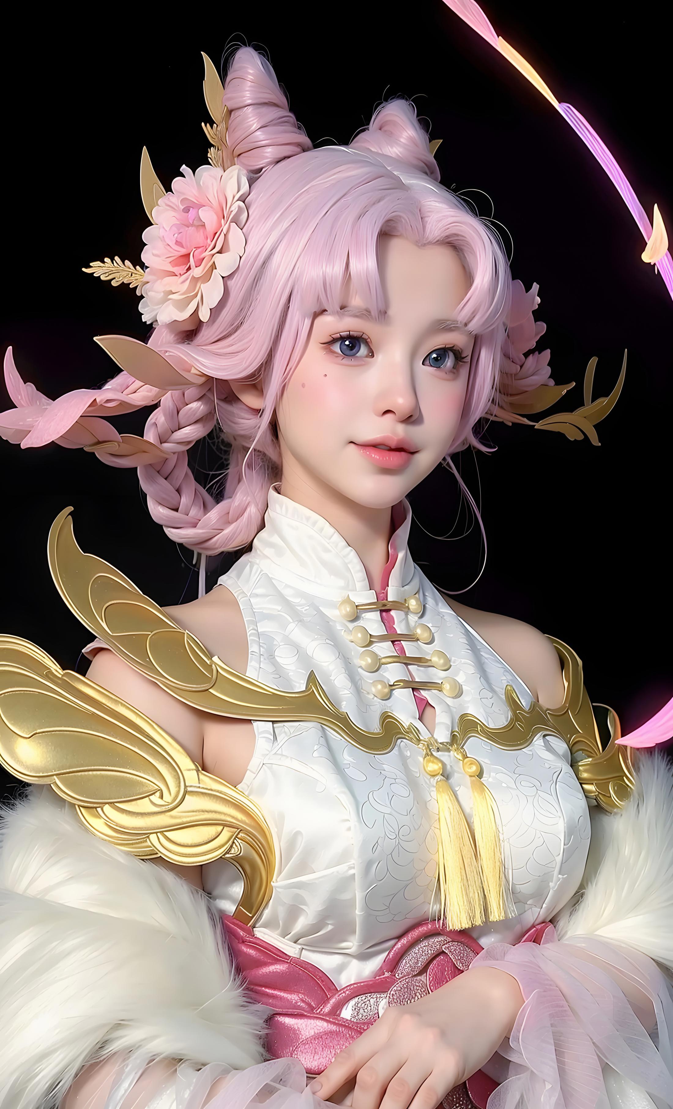 Chang'e's  skin in Honor of Kings: 拒霜思 remake | Realistic LORA image by blacksnow