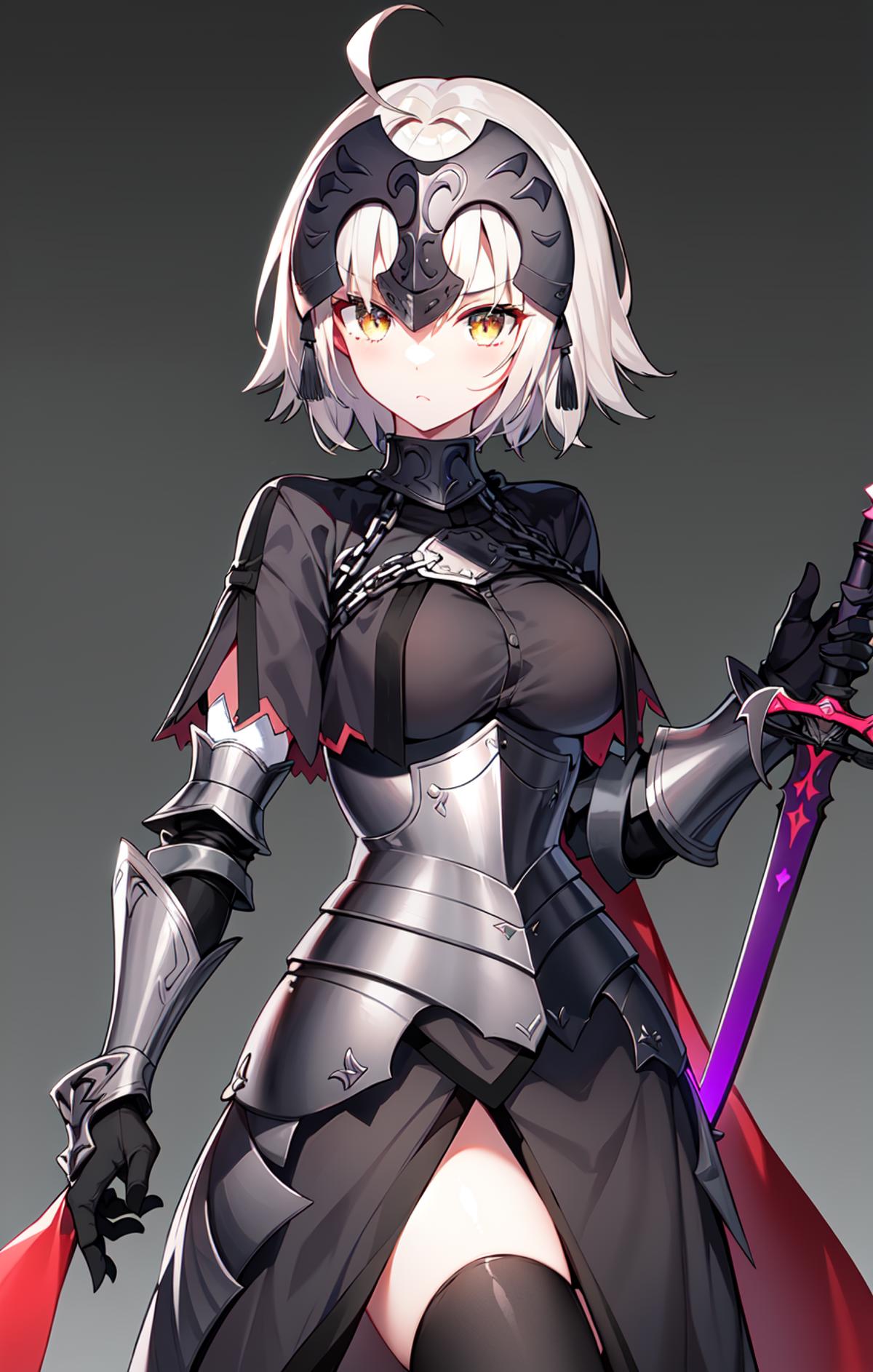 Jeanne d'Arc Alter 12 outfits (Fate Grand Order) 黑贞 12套外观 FGO image by RiuKi_MK1