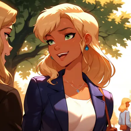 Queen Perdita - Young Justice Character