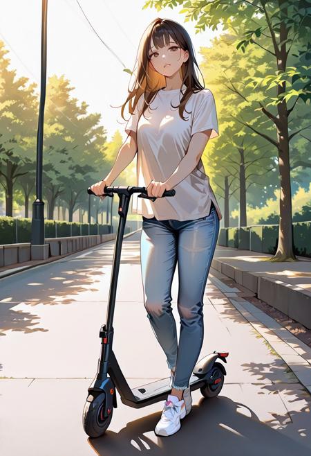 E-scooter girl V1