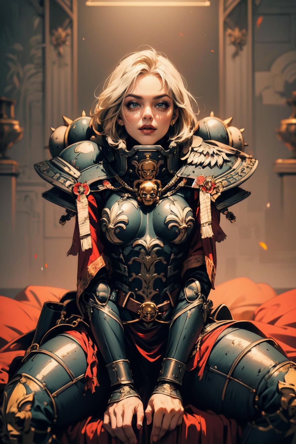 Warhammer 40K Adepta Sororitas Sister of Battle armor - by EDG image by nullsync
