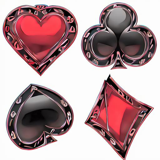 Poker card symbol (heart, spade, diamond, club) image by raphb