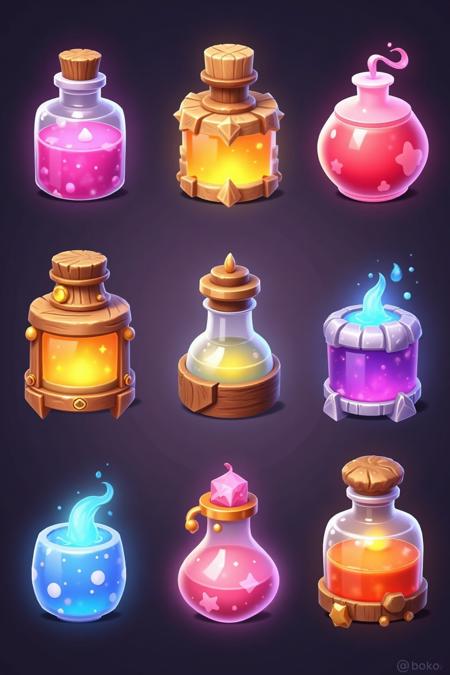 DL_3D Cartoon Style_Game Icon Design v1.0