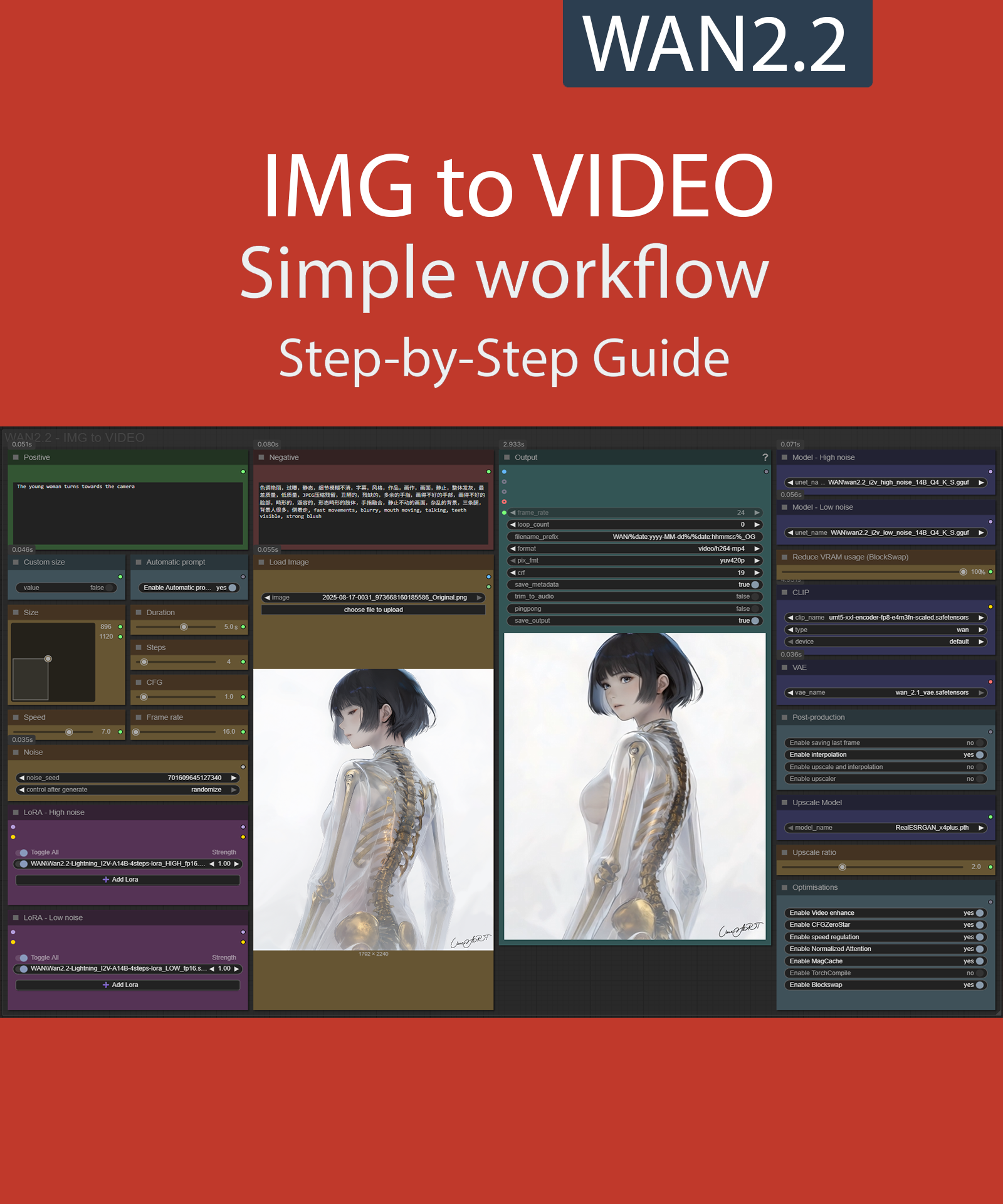 Step-by-Step Guide Series: ComfyUI - WAN 2.2 IMG to VIDEO