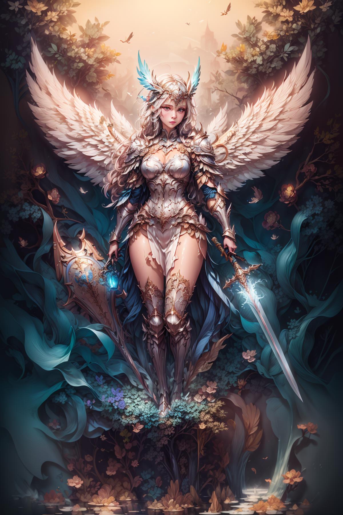 Angelic Wairrors (Valkyrie, Paladin, Priestess) image by ChaosOrchestrator