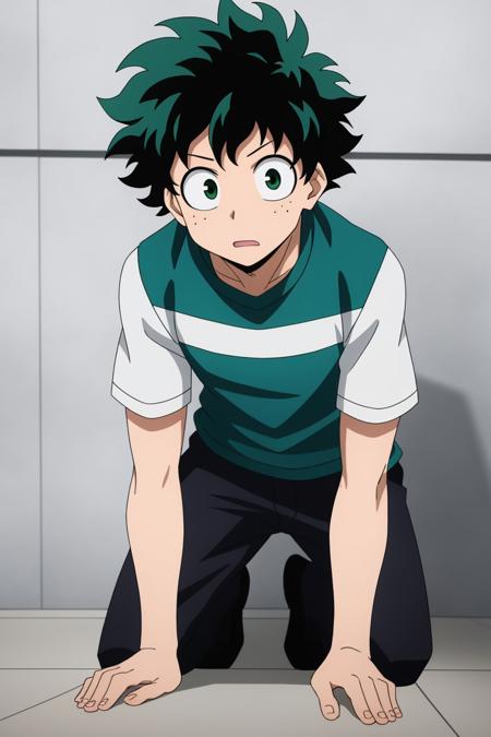 <lora:MHA_midoriya izuku:0.7> midoriya izuku, 8k, absurdres, anime, masterpiece,