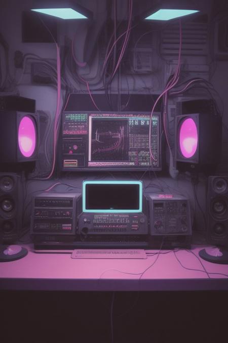 Inspiration:
Synthwave draws heavily from the music of 1980s films as well as from video games and the overall 1980s aesthetic. 
Sound:
It's typically characterized by synthesizers, drum machines, and a variety of effects, including gated reverb and analog synthesizer bass lines, all designed to evoke the sound of the 1980s. 
Tempos:
Common tempos range from 80 to 118 BPM, while faster tracks may be between 128 and 140 BPM. 
Aesthetic:
Synthwave is not just about the music, but also about the visuals. Neon lights, retro-futuristic imagery, and other 1980s aesthetics are commonly associated with the genre. 
Origin:
While the genre is rooted in the 1980s, it emerged as a distinct microgenre in the mid-late 2000s, 
Instrumentation:
Synthwave can be primarily instrumental, but it also sometimes incorporates vocals, especially in its more pop-oriented aspects. 
Inspiration from other genres:
Synthwave also draws inspiration from electronic dance music genres like house, synth, and nu-disco.