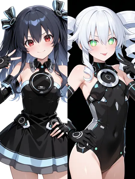 [IL v0.1] Uni/Black Sister - Neptunia Series | ユニ 超次元ゲイムネプチューヌ (7+2 costumes) [Request]