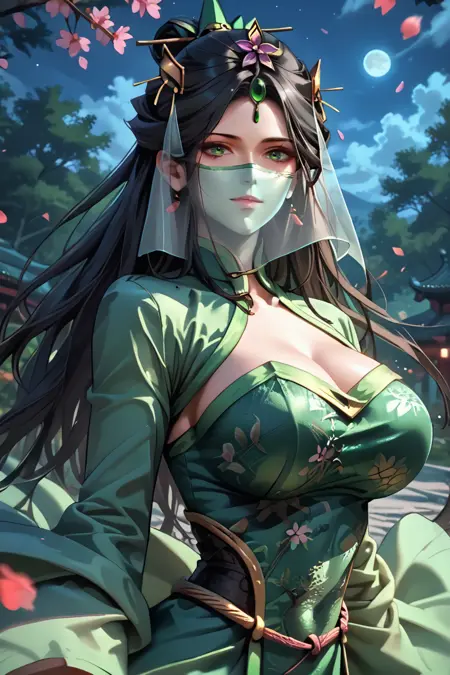 Webtoon Character ) xie daoling | World's Apocalypse Online