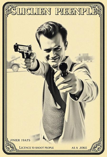 License to shoot people as a joke