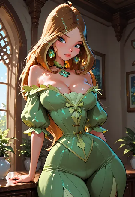 Flora (WinxClub) less Cartoon