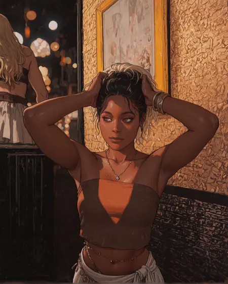 Reel Ebony Glamour Girls Illustrious