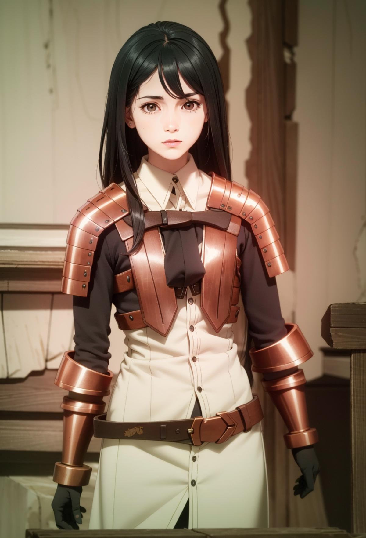 AI model image by fansay