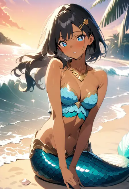Anime Style Mermaid