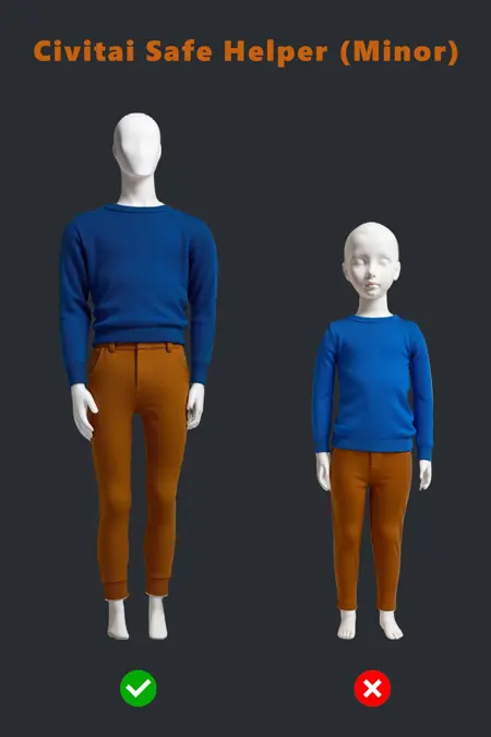 Civitai Safe Helper - [SDXL/Pony/Illus/NAI] version