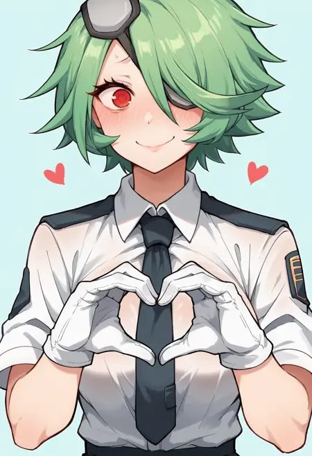 Kiruko Otonashi (音無 キルコ) - Shinmai Fukei Kiruko-san (新米婦警キルコさん) [SDXL Pony]