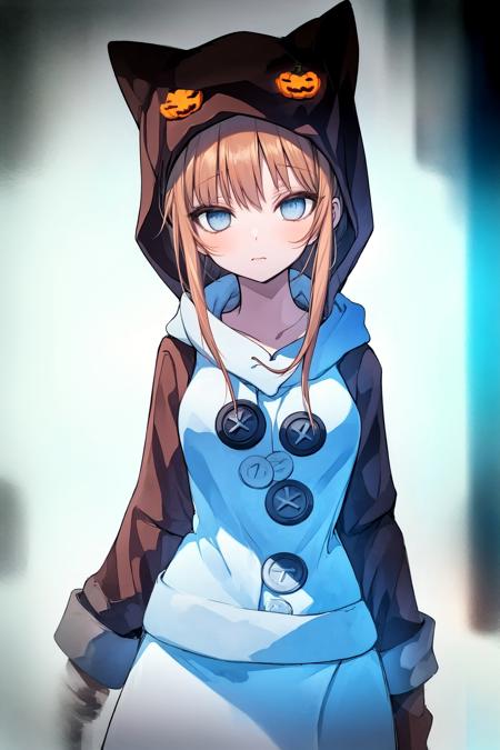 Anime girl store with animal hoodie