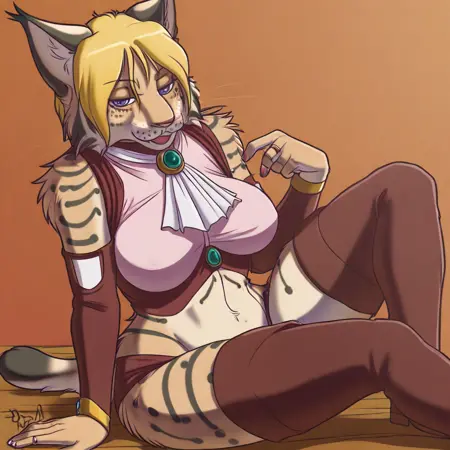 Sadie the Lynx (Meesh)