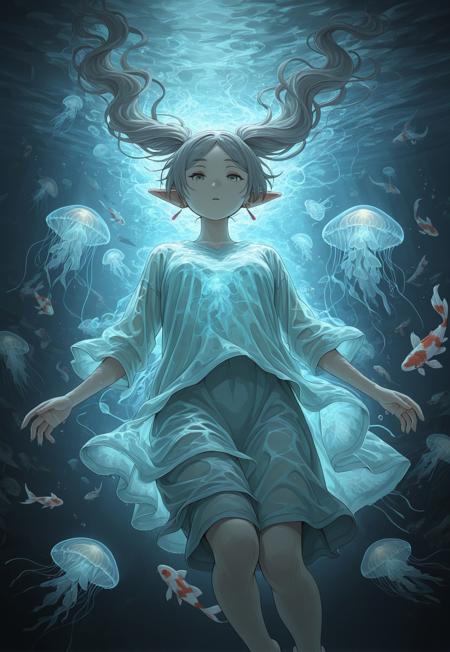 Ocean dream (Floating underwater) V1