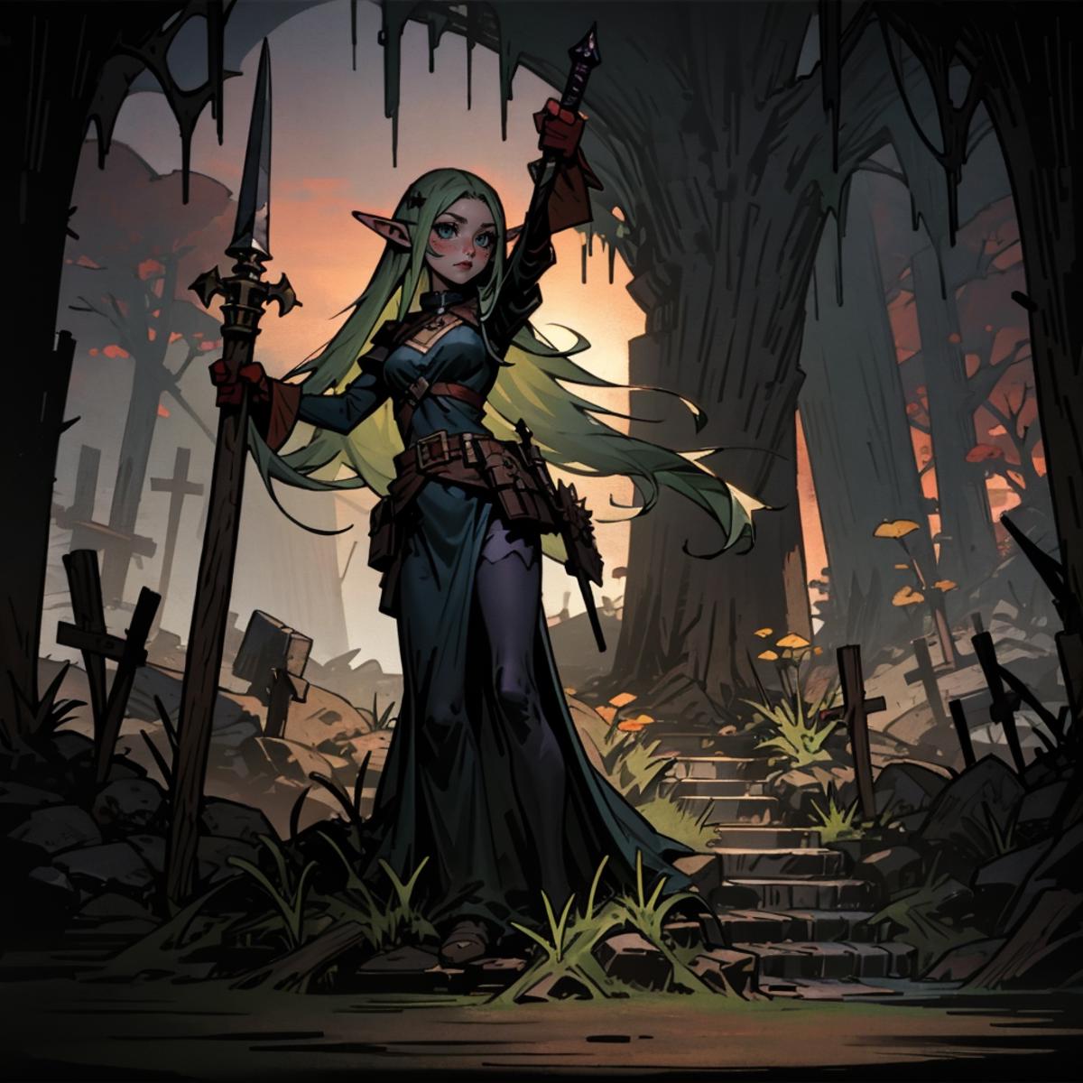 DarkestDungeon  image by yuzhaijun