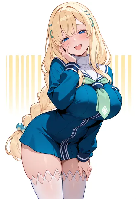 [IL v0.1] Tsumire Nanatsuno - Mahjong Fight Girl | ナナツノ・ツミレ 麻雀ファイトガール (4 costumes) [Request]