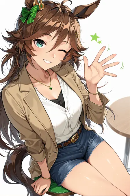 mr. c.b. (casual) (umamusume) [ミスターシービー(私服)] <ウマ娘> <ILL>