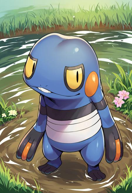 Croagunk (Pokemon/ポケモン)-PonyXL Poke_Croagunk-Pony