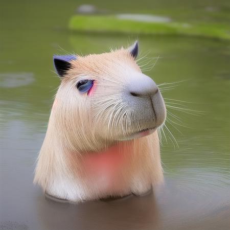 <lora:capybara:1> capybara muscle
