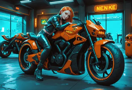 CYBERBIKE 🕶️ BY STX