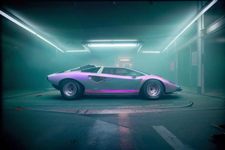 analog gloomy photo of an iridescent silver Lamborghini Countach car,  <lora:c0unt4ch:0.9>, ((at night)), in crowded cyberpunk chinatown, surrounded by a crowd, (neon signs:1.2),(neon lights:1.4), ((vaporwave:1.2)), retrowave, (outrun), (cyberpunk), (laser beams), futuristic, magical, surreal, dreamy, High Detail, Sharp focus, (photorealism), realistic, best quality, 8k, award winning, dramatic lighting, epic, cinematic, masterpiece, rim light, ambient fog:1.5, dutch angle, wide angle lens, ,