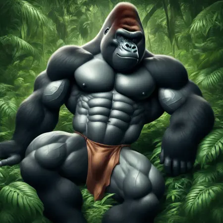 Bara Silverback Gorilla