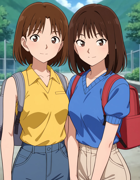 Female College Student A&B     女子大生A&B / Detective Conan 名探偵コナン Episode201 - Illustrious 2girls Lora v1.0