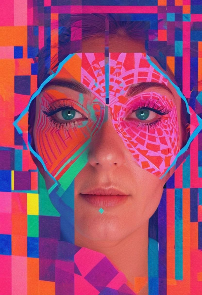 I decided to try out my closed eye visuals and I was instantly impressed. There were neon coloured patterns mostly consisting of a balanced mix of sharp lines and sharply shaped  blocks  of a certain bright colour that were all connected in strange shapes, they reminded me of psychedelic art, with their very bright colourful but rather simple patterns.