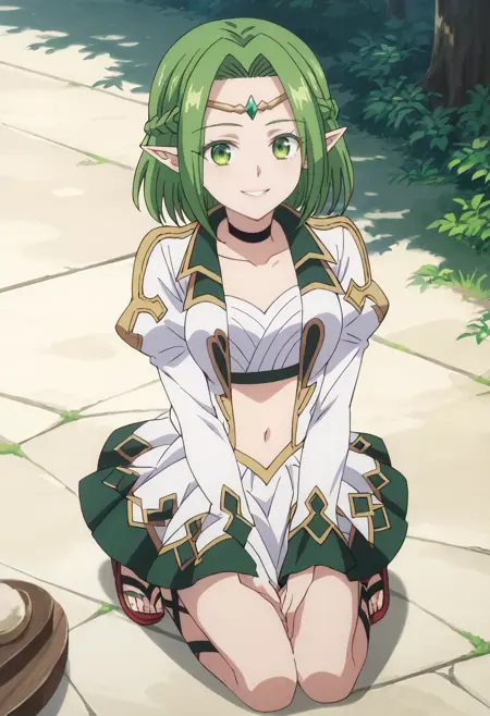 Reina - Botsuraku Yotei no Kizoku dakedo Hima Datta kara Mahou wo Kiwametemita - 3 Outfits - Pony/SDXL