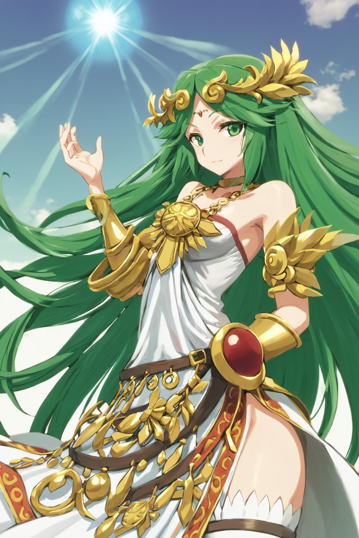 Palutena Kid Icarus | Character LoRA XL image by FallenIncursio