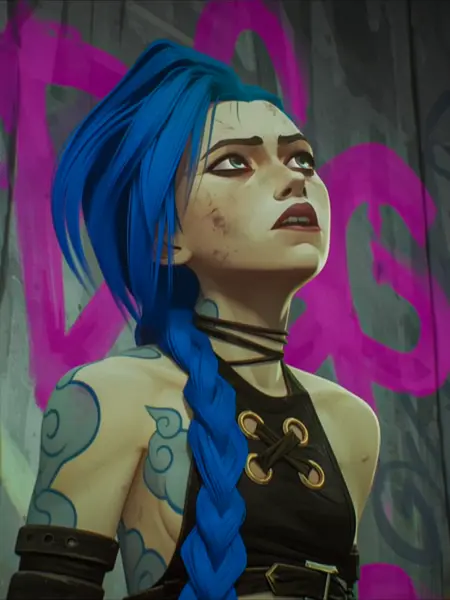 Jinx - Arcane (League of Legends) [FLUX 2] LoRA