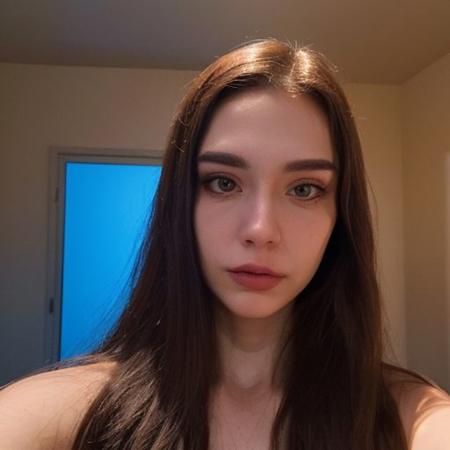 A selfie style photo of the last 25 year old woman from the last day of human kind on earth, extremely detailed, apocalypse, end of times