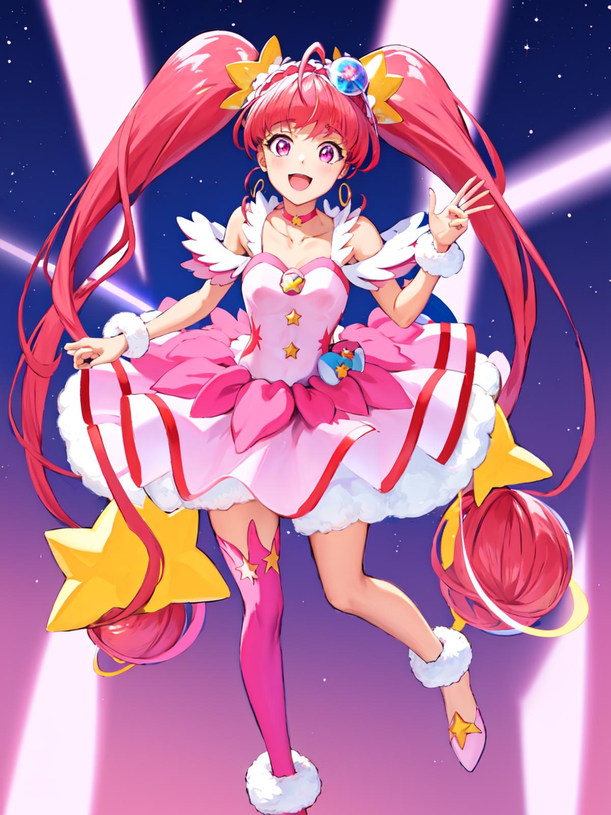 Cure Star (Star☆Twinkle Pretty Cure) スター☆トゥインクルプリキュア キュアスター image by secretmoon
