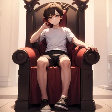 sitting on throne [ The Gooder ]