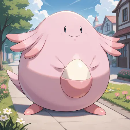 Chansey/ラッキー (Pokemon) - Illustrious