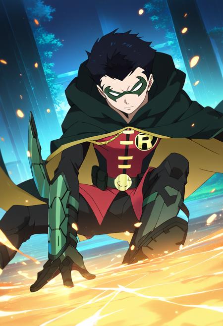 Robin / Damian Wayne - DC Animated Movie Universe - (Pony) / (Illustrious) Pony