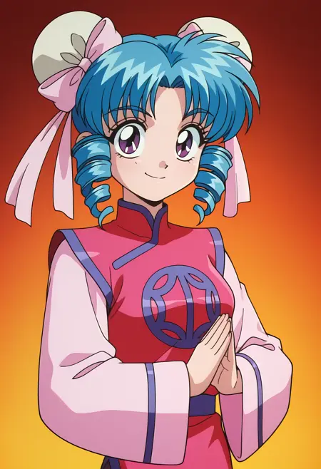 Female Jinn - Chinese clothes (女ジン - チャイナ服) / Gokudo the Adventurer (ゴクドーくん漫遊記)